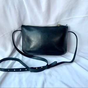 Madewell Simple Crossbody Bag - Black - Leather Madewell Bag